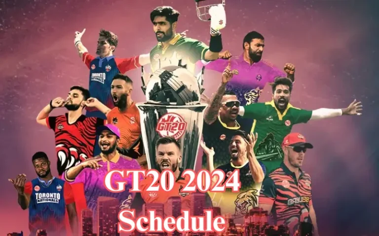 Complete GT20 Canada 2024 Schedule Update