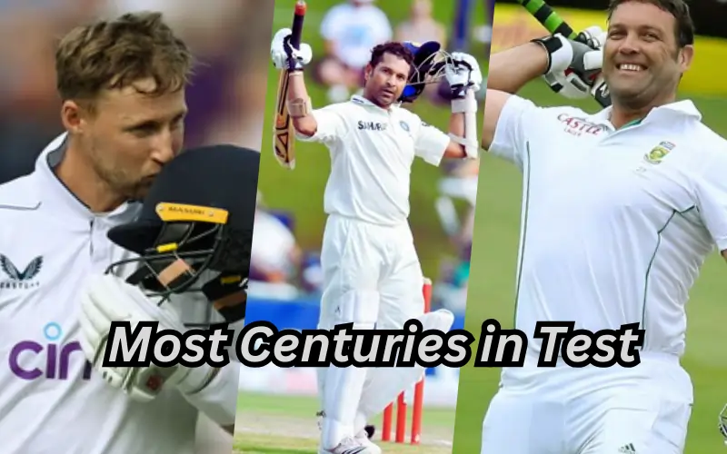 Players with Most Centuries in Test Cricket