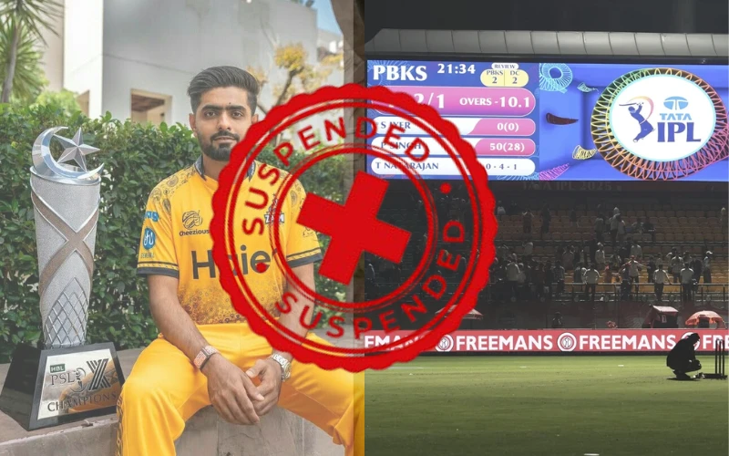 PSL and IPL 2025 are Suspended